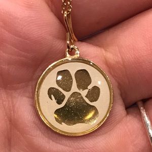 ALEX AND ANI paw print charm